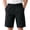 R87-Black, variant on Kids Boys Cargo Shorts Elastic Waistband Pull On Joggers Bottoms School Uniforms Stretch Chino Twill Shorts With Pockets 11-12 Years