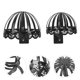 thumbnail image 5 of 2 expositores de sombreros para niños, soporte de pared para gorras, soporte para guardar sombreros, 5 of 5