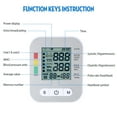 thumbnail image 2 of Imountek Upper Arm Blood Pressure Monitor, BP Machine with Voice Broadcast, 8.66-12.6in Cuff Backlit Screen Display for Home Use, 2 of 7