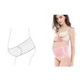 thumbnail image 4 of Cinturón de vientre para embarazo, cinturón de apoyo transpirable para alivio del embarazo, apoyo abdominal para elementos esenciales del embarazo, cinturón de apoyo para el embarazo, cinturón de mat JAMW Sencillez, 4 of 4