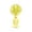 B, variant on YIJIA 5.9 Inch Two-Tone Rechargeable Mini Handheld Fan With Detachable Matching Stand Base, Dual Function Portable Cooling Fan For Office Study Outdoor Commute, 1 Pack