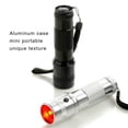 thumbnail image 1 of Flashlight Color Changing Adjustable Cordless Torch Lantern Camping Hiking Aluminum Alloy Light Battery Operated Handheld Night Safety Lamp Black, 1 of 7