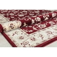 thumbnail image 4 of Centurion CY50B Floral Burgandy Transitional Vintage Red Area Rug, 9'0"x12'0", 4 of 4