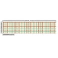 thumbnail image 2 of Ambesonne Plaid Fabric by the Yard Upholstery, Scottish Country Tartan, 3 Yards, Brown Mint Green Beige, 2 of 4