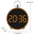 thumbnail image 3 of CNKOO Alarm Clock Electronic Clock LED Clock Home Bedside Clock Temperature Clock Plastic Clock  for Cars Accessories, 3 of 9