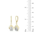 thumbnail image 6 of Forever Facets Three Piece Set of Diamond Accent Yellow Gold over Sterling Silver Open Waterfall Earrings, Pendant and Ring, Adult Female, 6 of 9