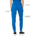 thumbnail image 2 of Landau ProFlex Tailored Fit Stretch 7-Pocket Jogger Scrub Pants for Women 2030, 2 of 5