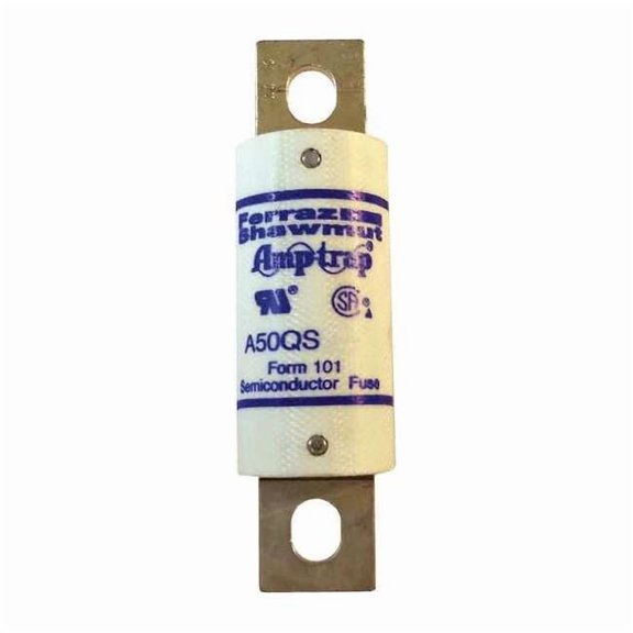 Mersen Semiconductor Fuse, 35A, Fast-Acting, 500V AC, Bolt-On A50QS35-4
