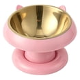 thumbnail image 3 of Elevated Cat Bowls, Anti-tip Stainless Steel Feeding Plate, Neck Protection Wide Opening Cat Elevated Food Bowl, for Indoor, Outdoor, Home, Daily, Veterinary, Kitten, Dog, 3 of 6