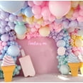 thumbnail image 3 of HH Pastel Rainbow Balloon Arch Kit, 162Pcs Macaron Assorted Colorful Party Balloon Garland Kit for Baby Shower, Wedding, Engagements, Birthday, Gender Reveal, Anniversary, Easter Decorations, 3 of 15