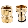 thumbnail image 4 of Conector Rápido Manguera Jardín Adaptador de Alta Presión Latón Estable Acople Seguro Instalación Rápida Apto para Jardinería Lavado de Vehículos Y Ex estilo A, 4 of 9