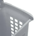 thumbnail image 3 of Sterilite 61L Rectangular LiftTop Laundry Hamper- Grey, 3 of 9