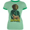 thumbnail image 1 of Bob Marley - Tough Juniors Ringer T-Shirt, 1 of 1