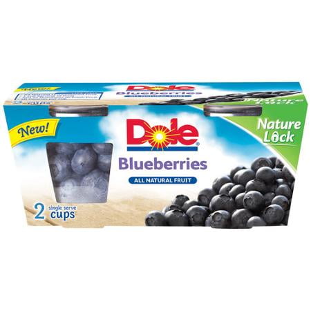 Dole Blueberries Fruit Bowls, 2ct