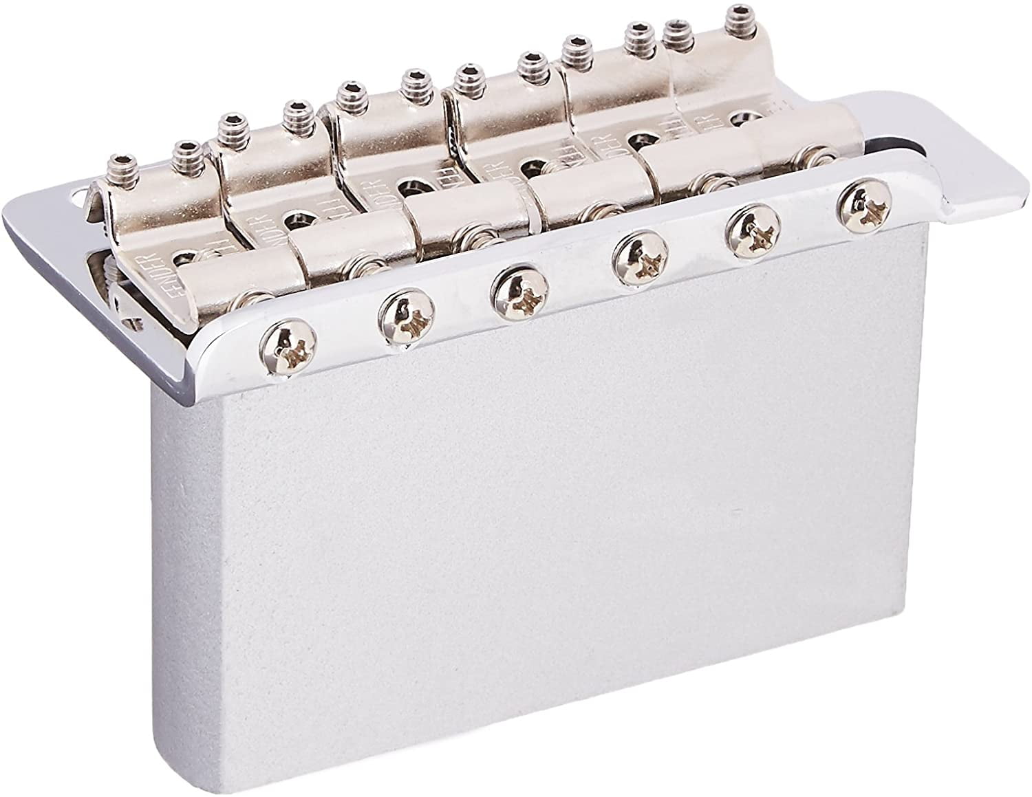 Fender Vintage-Style Strat Bridge Assembly, (2-3/16" Spacing), Chrome