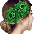 thumbnail image 2 of Fgnfyis Elegant Floral Hair Comb Headpiece for Women Bridal Wedding Girls Headband Accessories Green One Size, 2 of 4