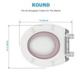 thumbnail image 2 of Luku Toilet Seat with Toddler Seat Built in, Potty Training Toilet Seat Round Fits Both Adult and Child, 2 of 7
