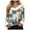 White, variant on larppty Shirts for Women Long Sleeve Fur Collar Shirt Cute Fashion Blouse Vacation Tees Pullover Loose Fit (White, XL)