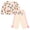 Cream Judy Nick, variant on Disney Minnie Mouse Toddler Girls' Fleece 2-Piece Sweatshirt and Pants Set Red Black