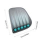 thumbnail image 3 of Cojín de cintura para coche con ventilador USB, ventilación y respaldo, transpirable, disipación de calor, para asiento de oficina y coche, protección de cintura y respaldo, cojín de ventilación., 3 of 6