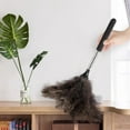 thumbnail image 3 of Neasyth Feather Duster, Extendable Ostrich Duster for Cleaning High Ceilings Lights Cupboards, 47 in 2 pack, 3 of 8