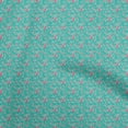 thumbnail image 1 of oneOone Rayon Sea Green Fabric Baroque Sewing Craft Projects Fabric Prints By Yard 56 Inch Wide, 1 of 4