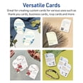 thumbnail image 4 of Avery Rectangle Flat Cards, 3-1/2" x 5", Matte White, 40 Total, 4 of 9