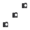 thumbnail image 2 of QualitChoice 1/2/3/5 Portable Remote Control Light Indoor Living Streaming Phone Lamp Selfie Desktop Fill Lights Smartphone Accessories 3PCS, 2 of 6
