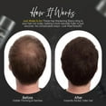 thumbnail image 3 of Herbishh Koloret Hair Building Fibers – Dark Brown Root Touch up Powder for Men & Women, Instant Bald Spot Cover-Up & Scalp Concealer – Sweat-Proof & Water-Resistant Fibers for Thinning Hair, 27.5g, 3 of 5