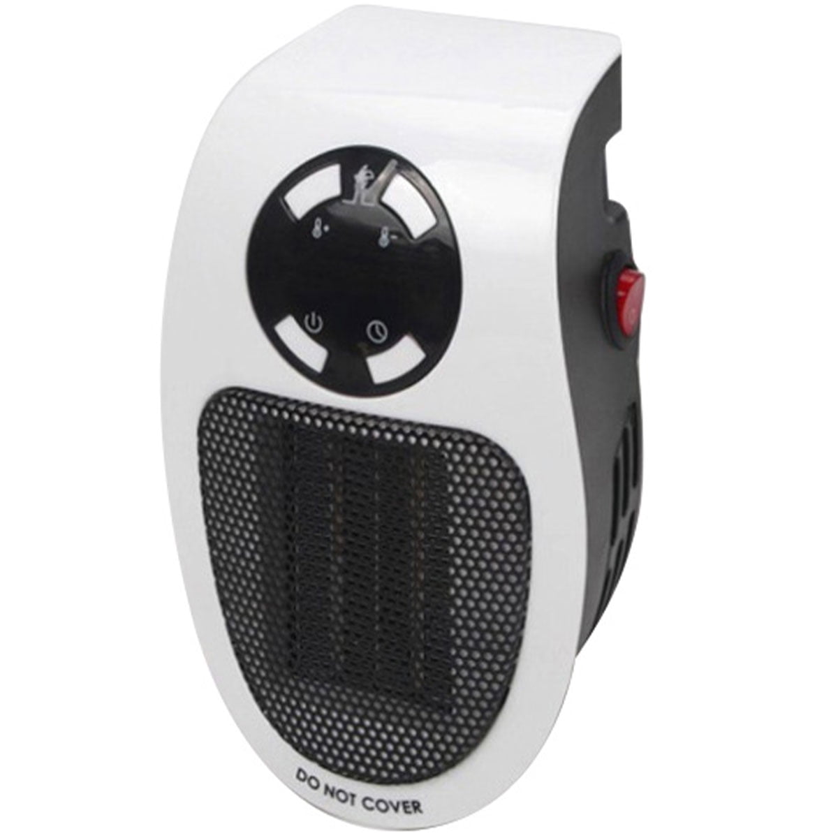 NKTIER Space Heater,Programmable Wall Outlet Space Heater With Adjustable Thermostat Timer LED