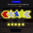 thumbnail image 1 of Pegatinas reflectantes para coche, pegatinas de estrellas que brillan en la oscuridad, pegatinas de advertencia para motocicletas y bicicletas eléctricas, pegatinas para la parte trasera del coche,, 1 of 5