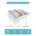 thumbnail image 5 of Butterfly Full Size Down Alternative Comforter, Lightweight Comforter Quilt Bedding Set with Pillow Shams Summer Spring Botanical Farmhouse All Seasons Bed Comforter Duvet Insert 78"x90", 5 of 7