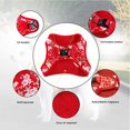 thumbnail image 2 of Arnés Para Perro Con Estampado De Flores Rojas. Arnés de perro de malla suave. Arnés para perros y gatos. Chaleco Arnés para cachorros fácil de usar, 2 of 4