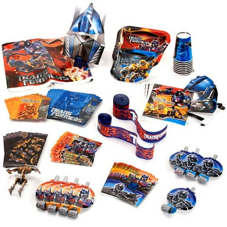 Transformers Birthday  Party  Supplies  Pac Walmart  com