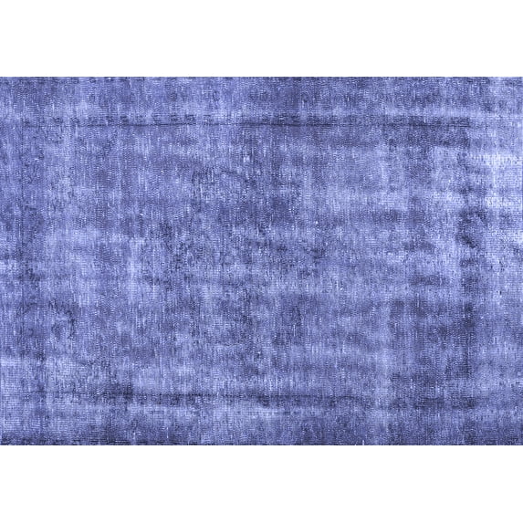 Ahgly Company Indoor Rectangle Persian Blue Traditional Area Rugs, 4' x 6'