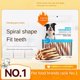 thumbnail image 2 of 150g Dog Snack Double Spiral Tooth Grinding Stick Anti Bite Snack Puppy Tooth Grinding Teddy Golden retriever Dog Pet Dry Food ShopWise Round, 2 of 6