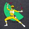 thumbnail image 3 of CafePress - Power Rangers Yellow Ranger W - Womens Hooded Shirt, 3 of 3