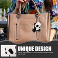 thumbnail image 4 of Llavero con forma de panda de peluche, colgante para bolso, 4 of 5
