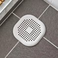 thumbnail image 3 of 1pc Silicone Floor Drain, Shower Drain Hair Cather, Bathroom Drain Hair Anti-Clogging Filter, For Bathroom Kitchen Sink, 3 of 4
