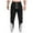 Black Drawstring Athletic Pants for Men, variant on Men's Sweatpants Jogger Pants Elastic Waist Drawstring Sport Track Pants Comfy Loose Fit Side Stripe Black Grey Workout Trousers Black XXL