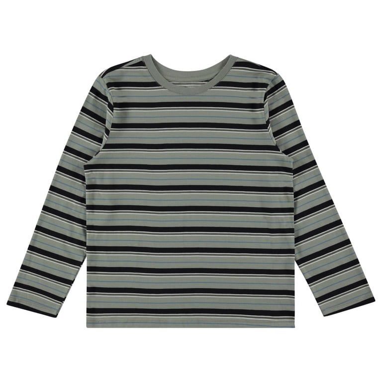 Stitch & Stone Boys 4-Pack Long Sleeve Graphic Tops, Stylish and