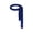 Blue353, variant on WWG Artificial Faux Fur Plush Tail Garland, Wearable Costume Accessory, Soft Fluffy Textured Design, Adjustable Lace Up Waist Strap, Reusable Long Lasting, for Holiday Parties, Themed Celebrations