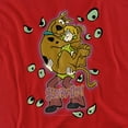 thumbnail image 2 of Scooby Doo Being Watched Women's T Shirt, Red, X-Large, 2 of 6