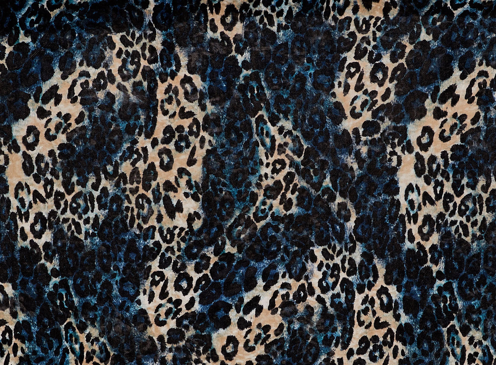 Zelouf Cheetah Fur On 75D Velvet  , Sewing, DIY, Crafts Fabric by the Yard, Fuchsia, 5 Yard
