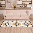 thumbnail image 2 of Yayeee Runner Rug for Bedroom 2'x6' Machine Washable Hallway Non Slip Mat, White and Black, 2 of 8