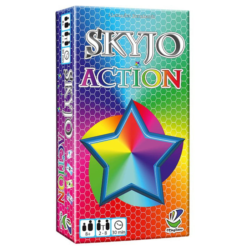 The exciting card game for friends and family SKYJO ACTION 