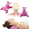 thumbnail image 1 of pitrice Cervical Spine Alignment Chiropractic Pillow Neck and Head Back Massage Traction Device Support Relaxer, 1 of 1
