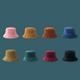 thumbnail image 3 of Bucket Hat Corduroy Velvet Sun Hat Hip Hop Ribbed Foldable Outdoor Cap Unisex, 3 of 3