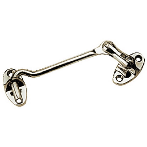 Sea-Dog Line 222090 Gooseneck 5" Door Hook and Swivel, Chrome Finish, #6 Fastener