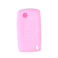 thumbnail image 4 of unbranded 2 Button Car Accessories Silicone Key Case Cover for 207 307 308 408 (Pink), 4 of 8